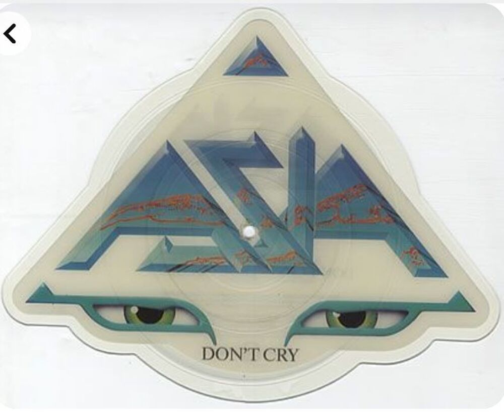 disque vinyle pop Asia don't cry CD et vinyles