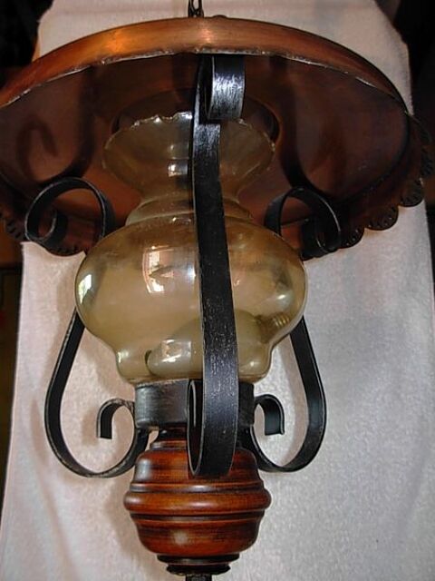 Lustre cuivre rustique 20 Le Bourget-du-Lac (73)