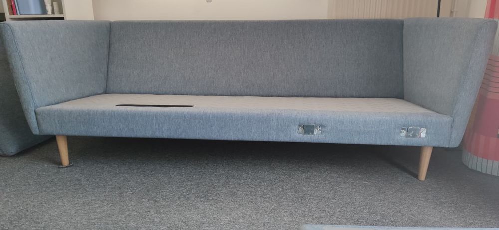 Canap&eacute; d'angle BoConcept Osaka bleu m&eacute;ridienne Garantie 2030 Meubles