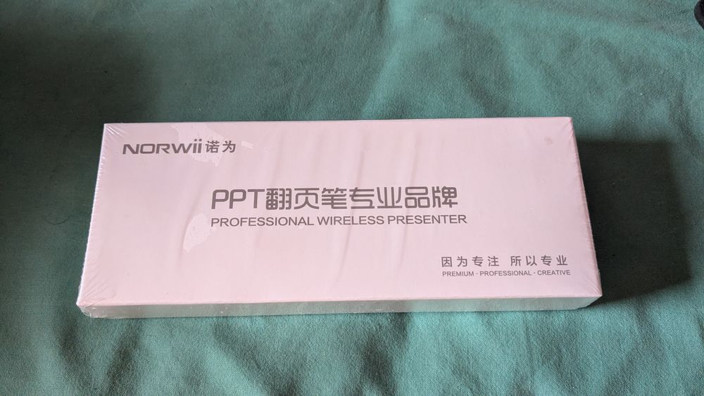 Pr&eacute;sentateur sans fil (powerpoint, pointeur) Norwii N95 Matériel informatique