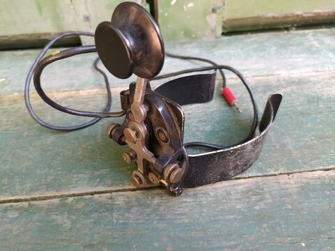 Ancien Manipulateur de Morse J-45 FR Radio Tlgraphe TSF 69 Loches (37)