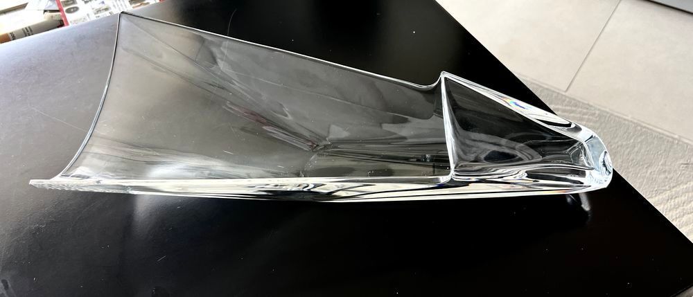 vase cristal de Baccarat estampill&eacute; 