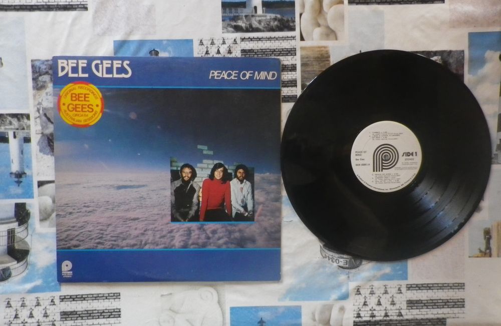 BEE GEES PEACE OF MIND Vynil 33T Audio et hifi