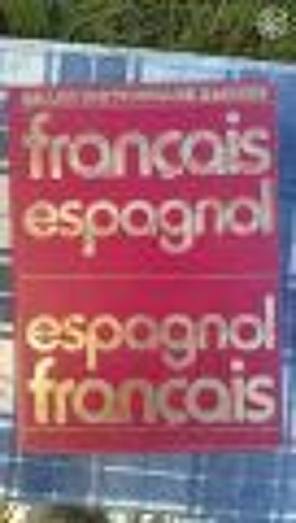 DICTIONNAIRE FRANCAIS ESPAGNOL. Livres et BD