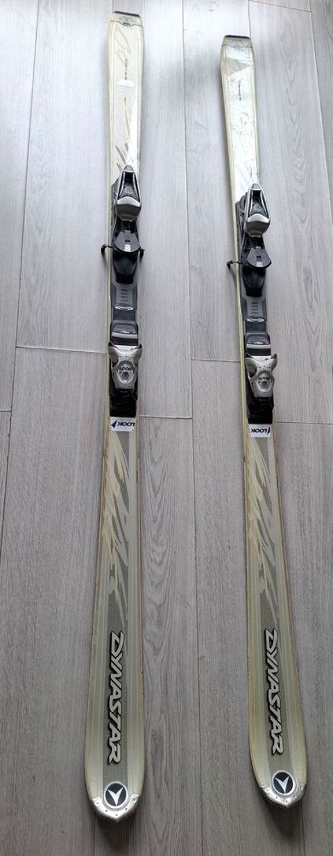Skis piste Dynastar avec fixations hommes �tat satisfaisant 10 La Chapelle-Saint-Luc (10)