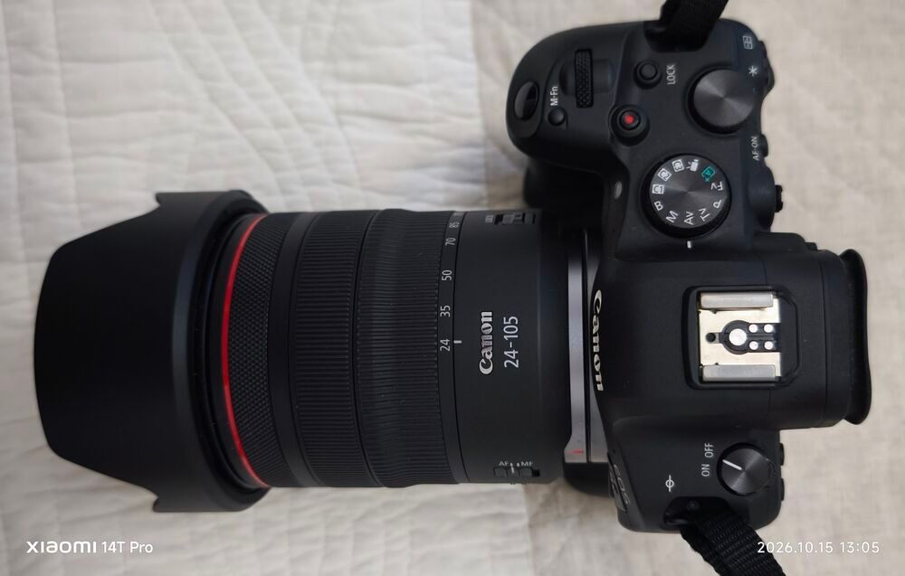 Kit Canon EOS R6 + RF 24-105mm f/4 L IS + RF 24-105mm f/1.8 Photos/Video/TV