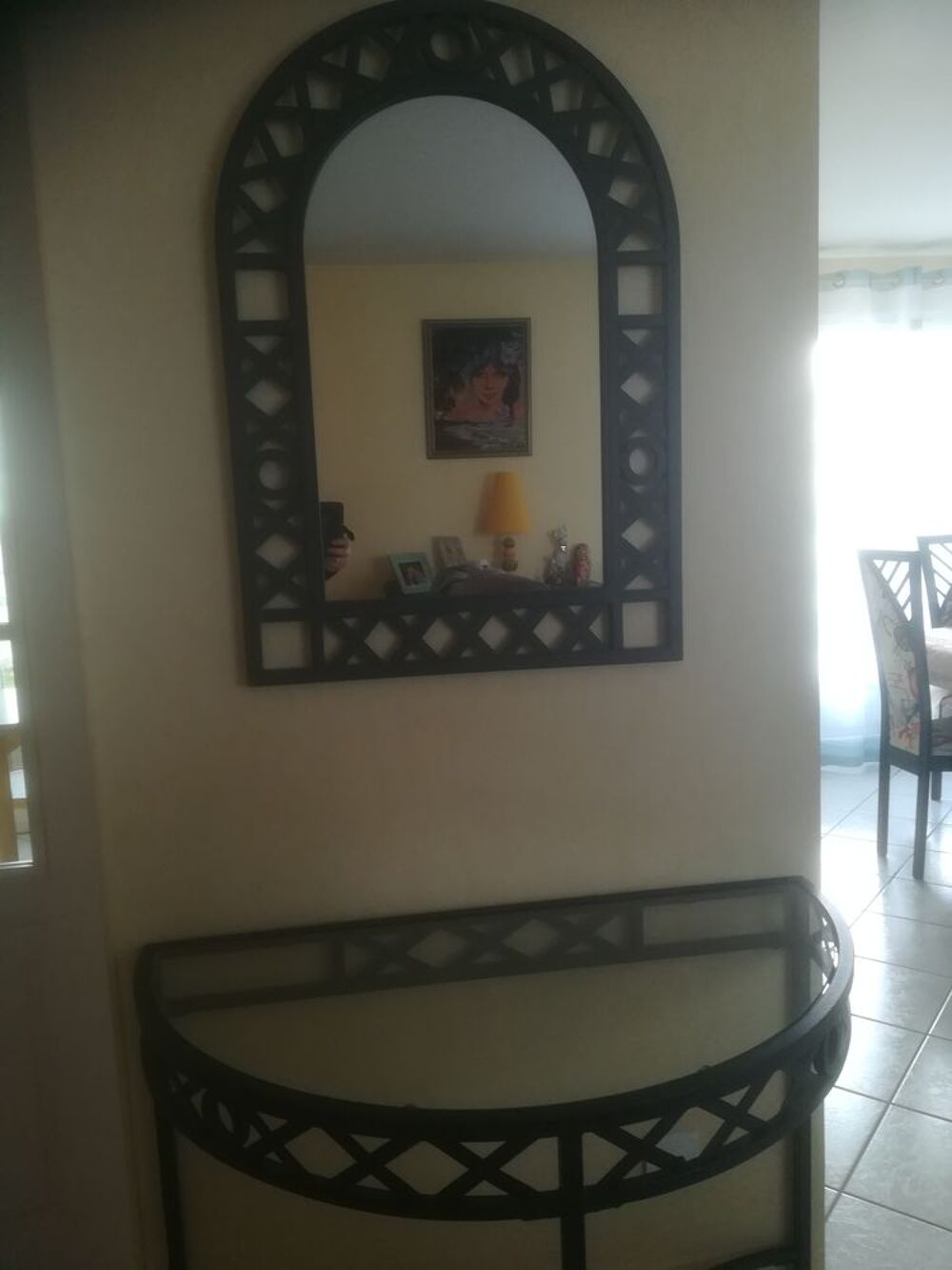 MEUBLE CONSOLE ET MIROIR ET SELLETTE Meubles