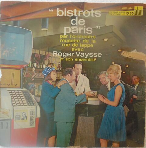 Bistrots de Paris par l'orchestre musette de la rue de Lappe 5 Castries (34)
