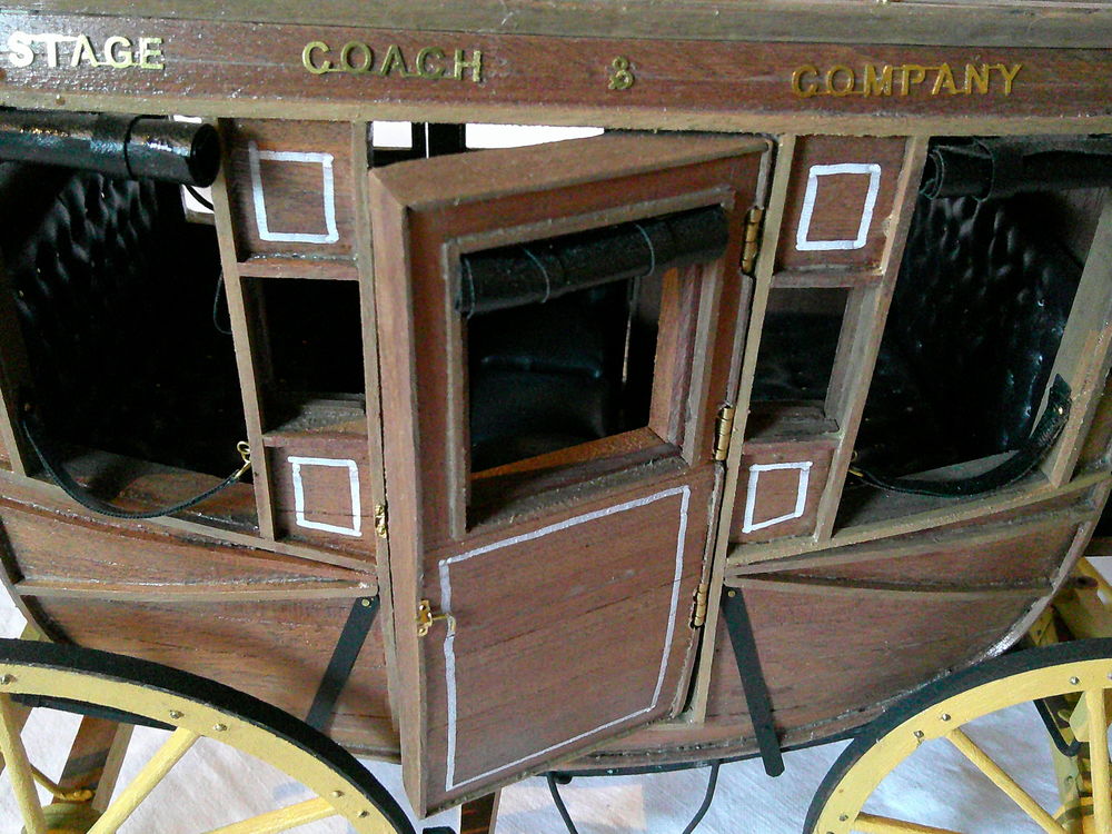 maquette de diligence 