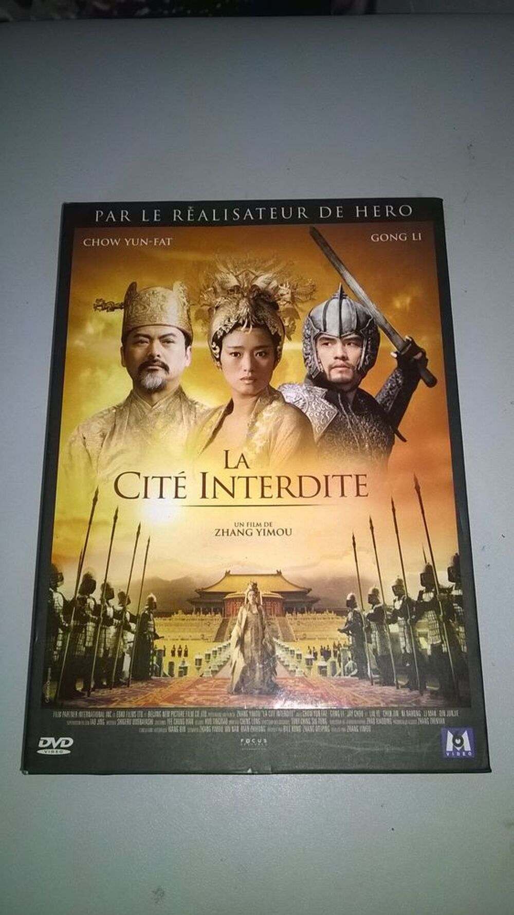 DVD La Cit&eacute; interdite
ZHANG YIMOU
Excellent etat
2006
En DVD et blu-ray