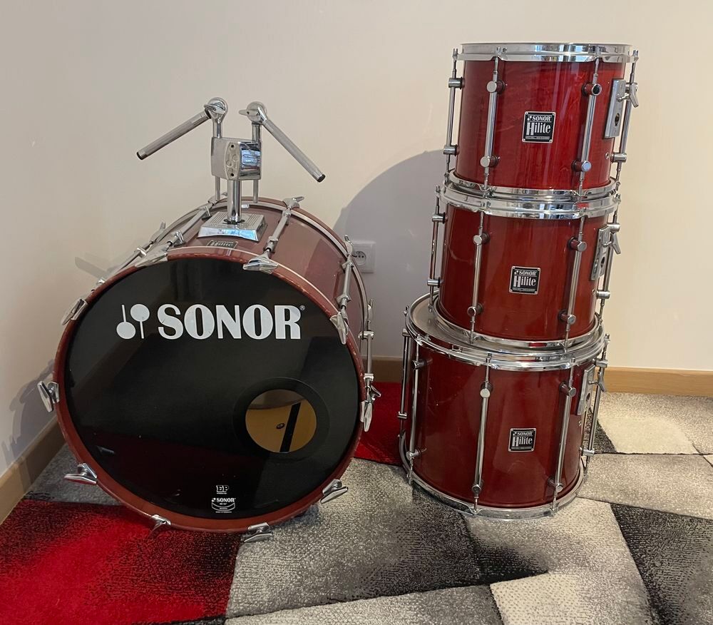 sonor hilite toms &agrave; vendre Instruments de musique