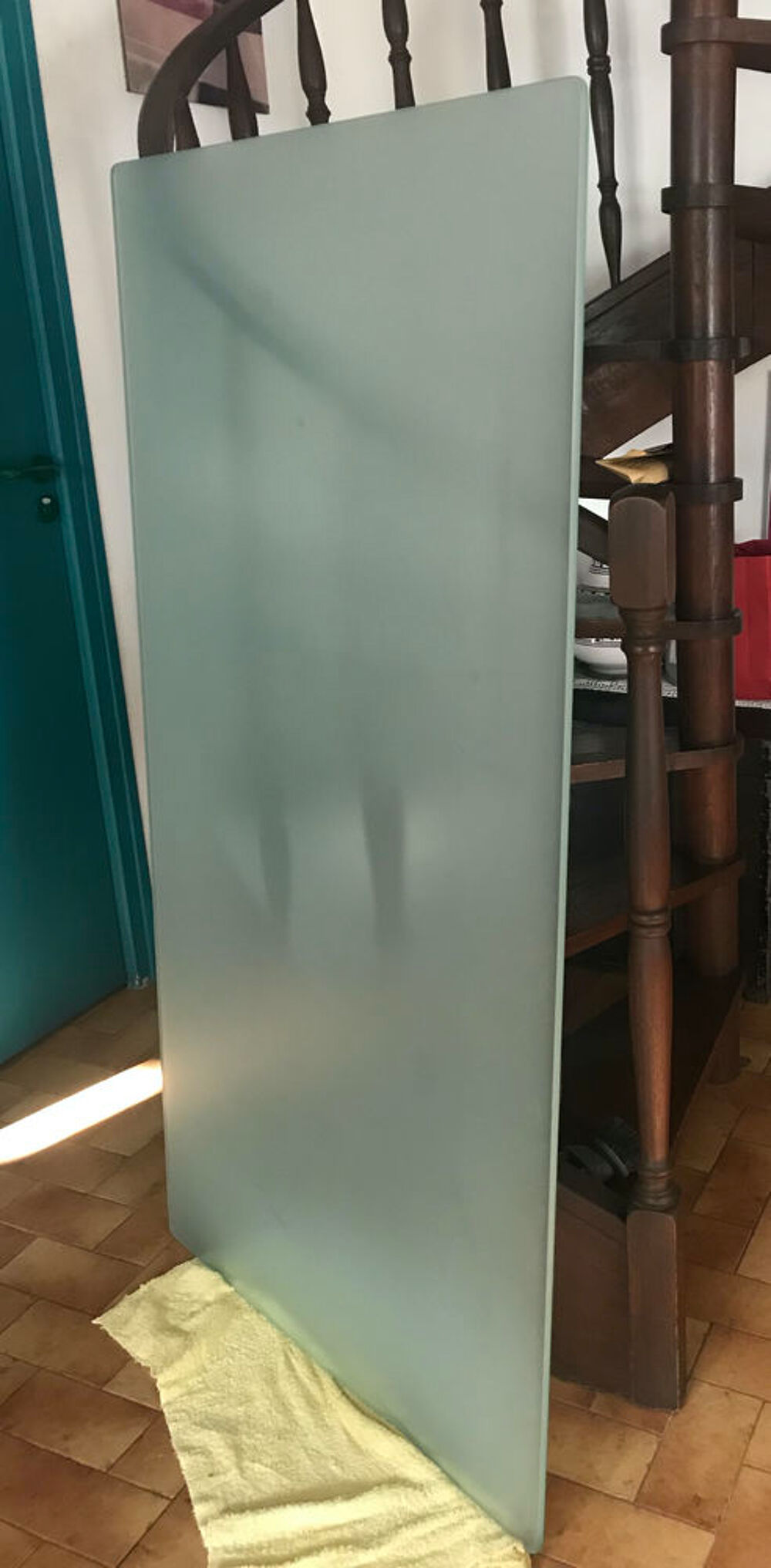 Plateau de table en verre tremp&eacute; "&nbsp;s&eacute;curit&nbsp;" Meubles