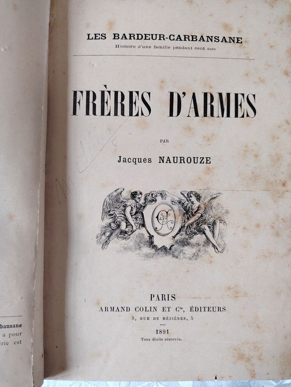 7 Livres 1890-1900 Livres et BD
