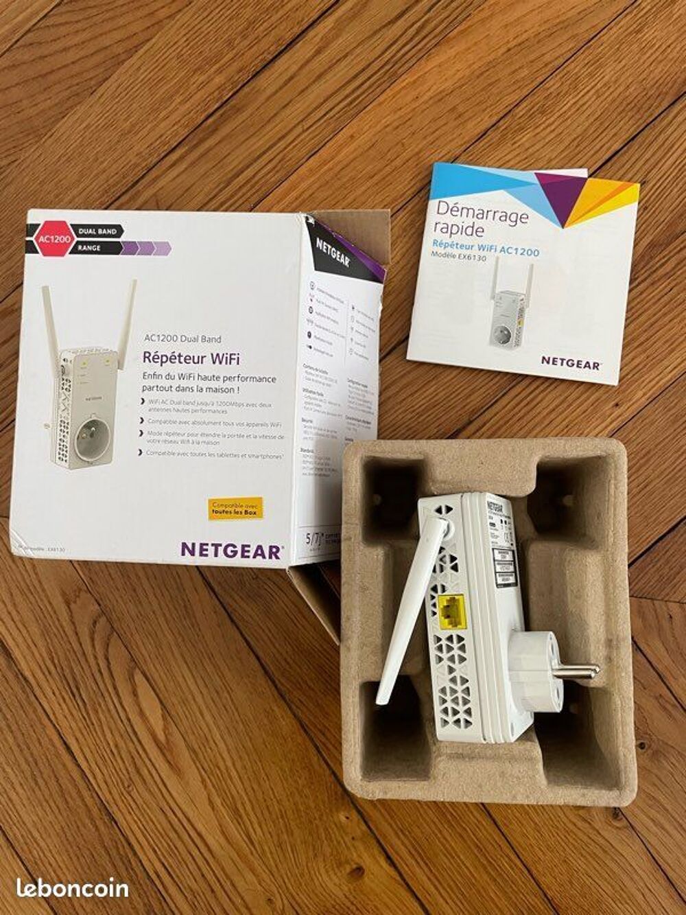 R&eacute;p&eacute;teur Wifi Netgear AC1200 dual band Matériel informatique