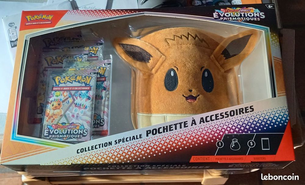 CARTES POKEMON COFFRET Pochette &Eacute;volutions Prismatiques neuf 