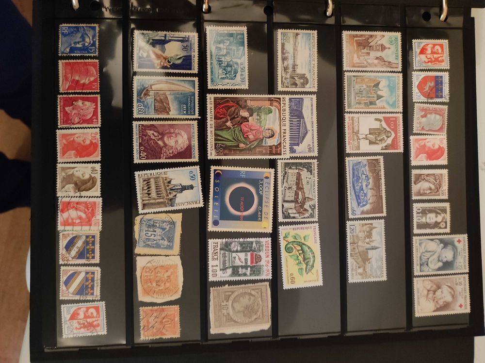 collection de timbres 
