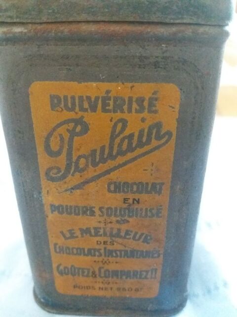 BOITE CHOCOLAT POULAIN 10 Foss� (41)