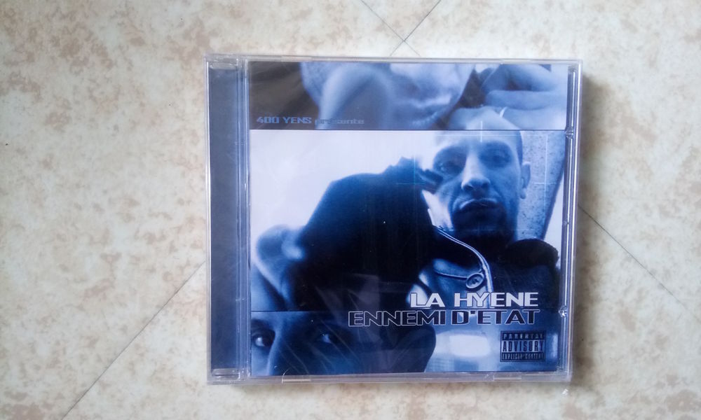 LA HYENE
ENNEMI D'&Eacute;TAT
CD RAP FRANCAIS CD et vinyles