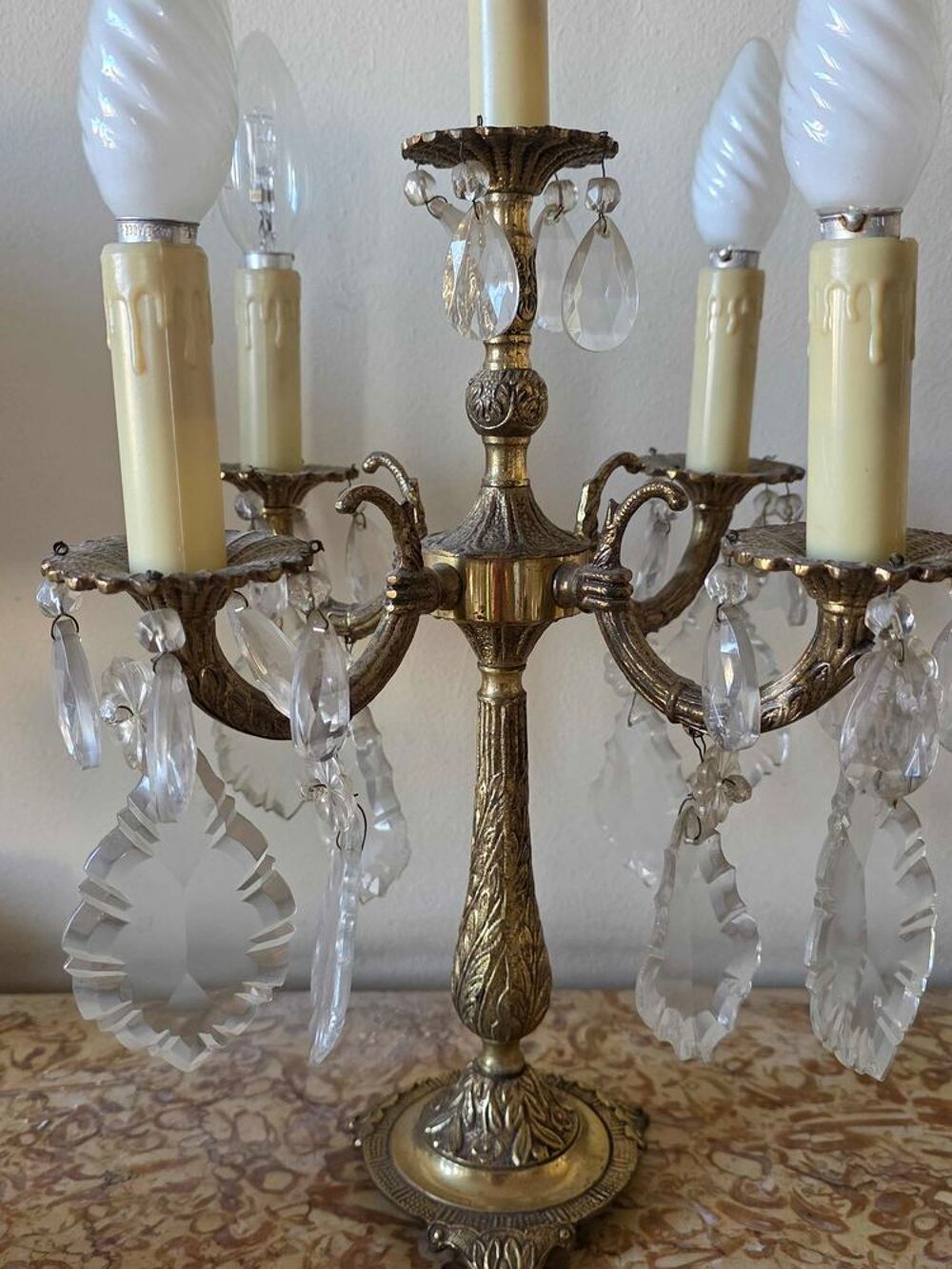 2 Chandeliers+de+bronze Décoration