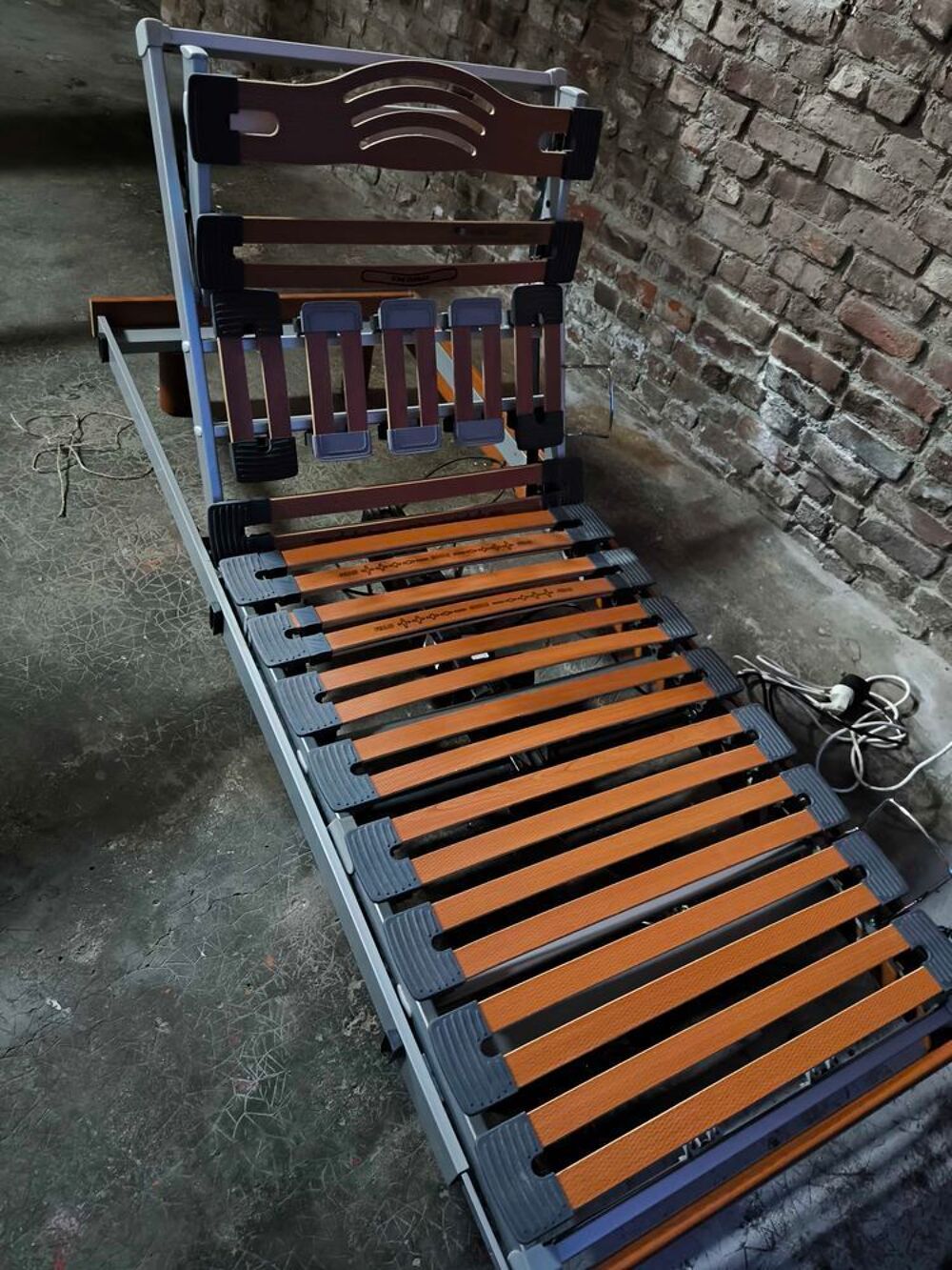 Ensemble de 2 sommiers &eacute;lectriques Meubles