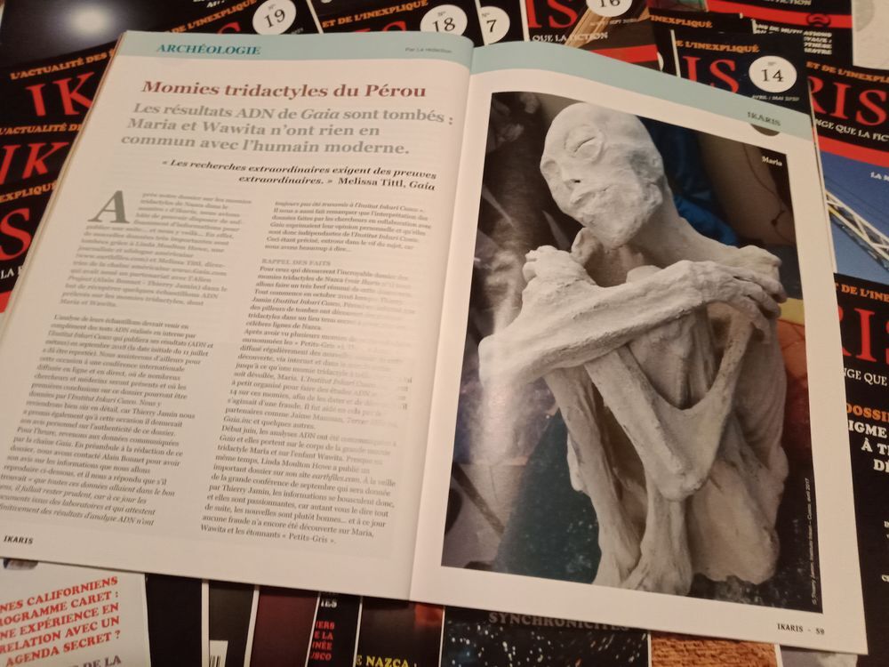 Magazines Ikaris l'actualit&eacute; des &eacute;nigmes et de l'inexpliqu&eacute; Livres et BD