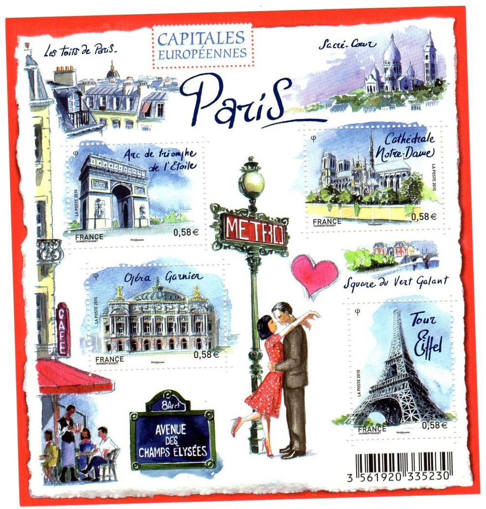 TIMBRES de France 
Neuf ** 2010 