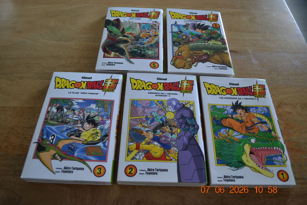 5 MANGAS DRAGON BALL SUPER 10 EUROS Livres et BD