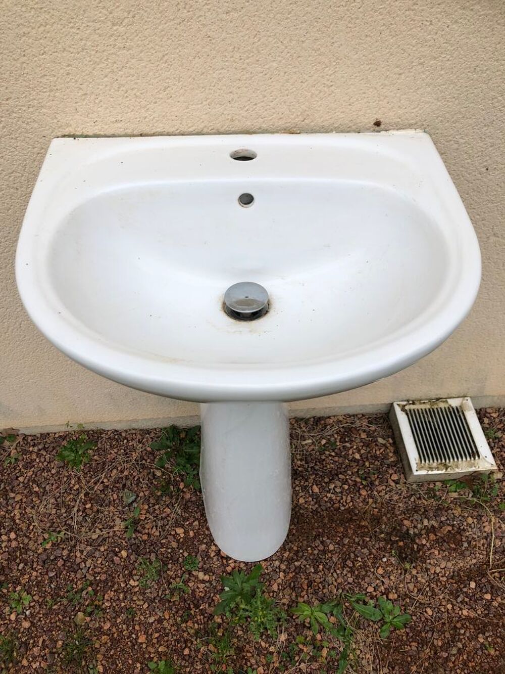Lavabo sur colonne Bricolage