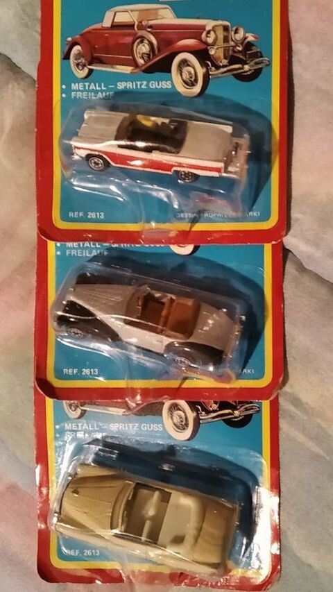 Lot de 3 voitures miniatures MF au 1/64e 6 Ervy-le-Ch�tel (10)