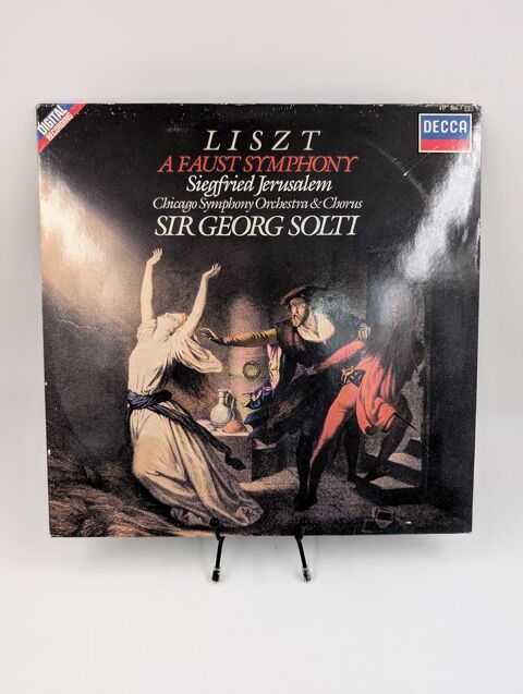 Vinyle 33 tours Liszt A Faust Symphony (Chicago Symphony...) 5 Vulbens (74)