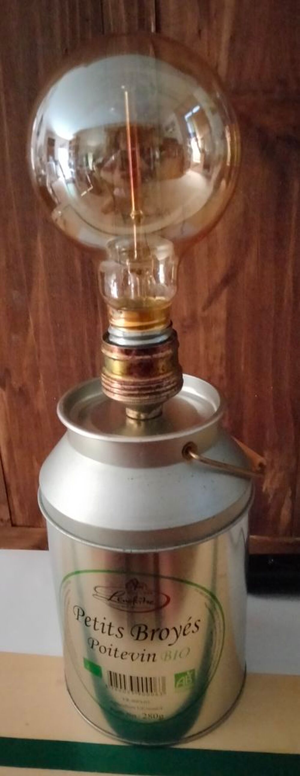 Lampe "&nbsp;petits broy&eacute;s&nbsp;"... Décoration