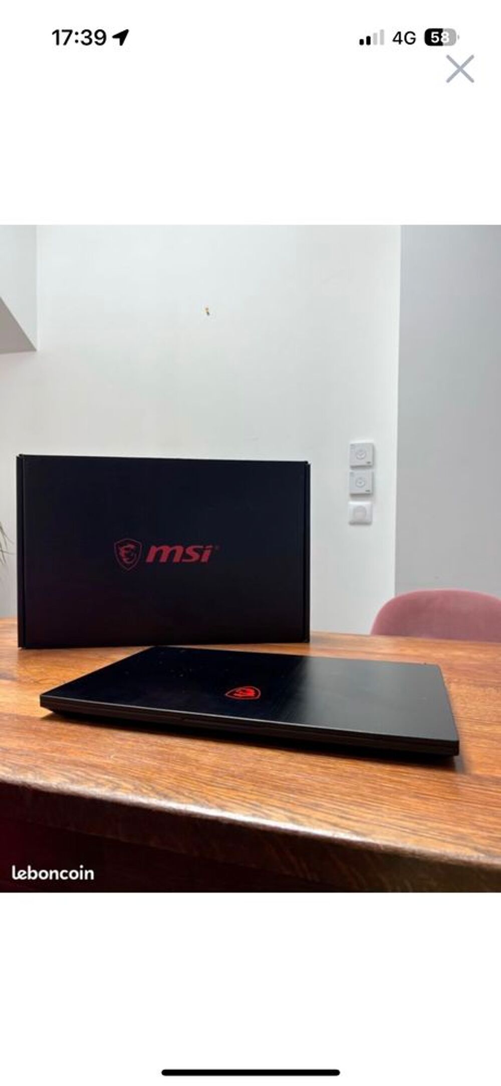 PC Gamer MSI GF75 Thin 10SER Matériel informatique