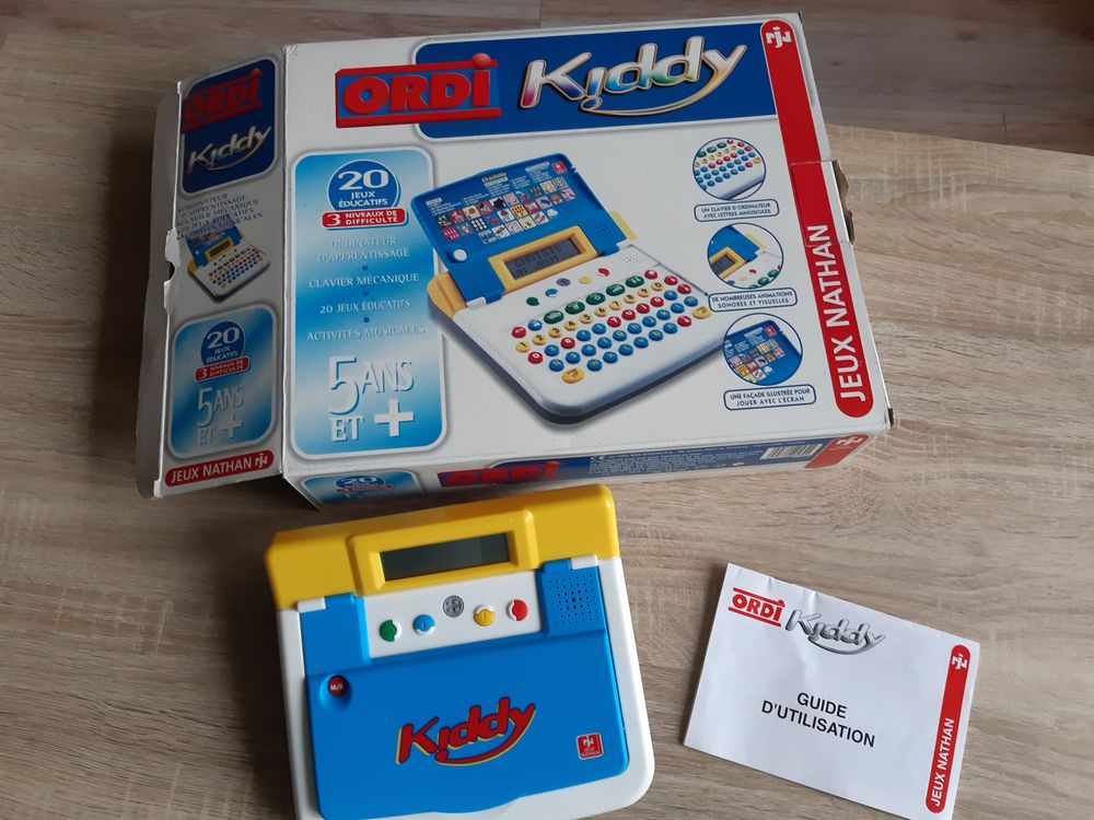 Ordi enfant KIDDY (Jeux Nathan). Jeux / jouets