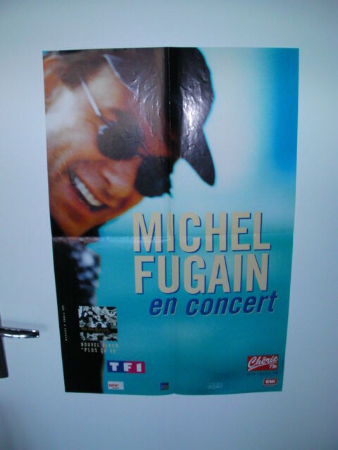 AFFICHE Michel FUGAIN 3 Saint-Etienne (42)