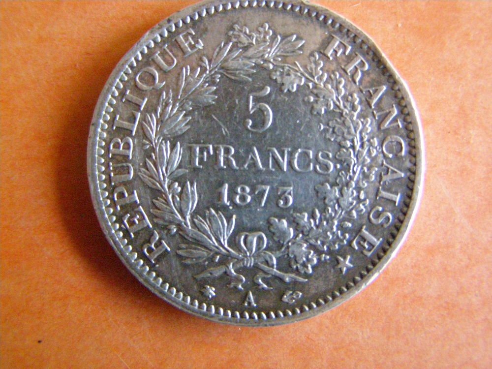 Pi&egrave;ces de monnaie ancienne de 1875 &agrave; 1940 
