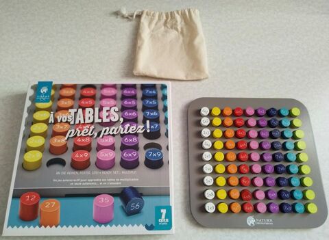 Jeu Éducatif complet pour apprendre les tables de multiplication rapidement en jouant 12 Courbevoie (92)
