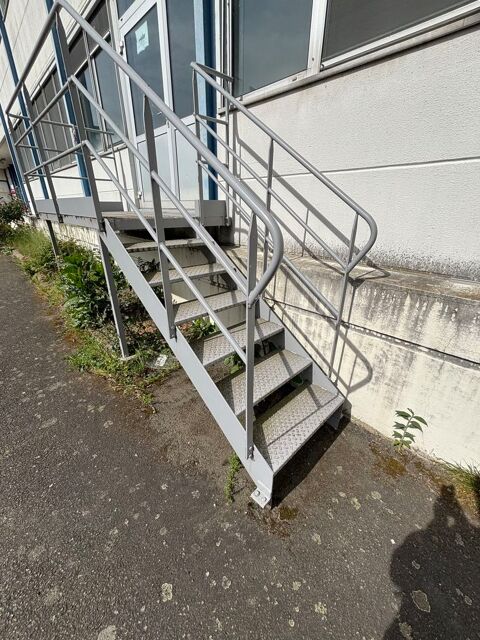 Grand escalier acier galvanisé Le Mans (72)