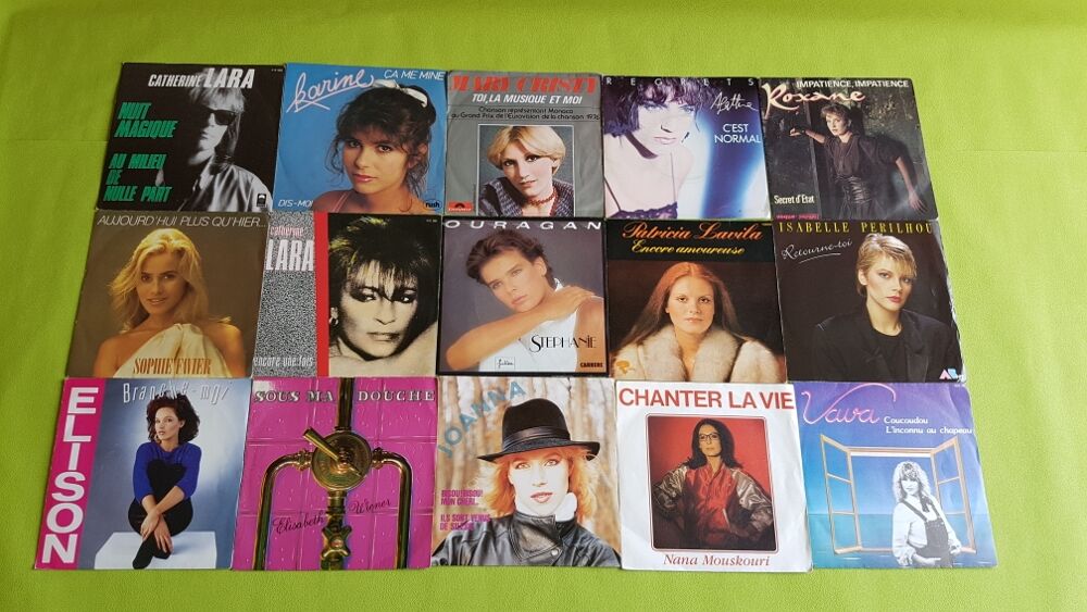 LES 45T PHOTO 33 CD et vinyles