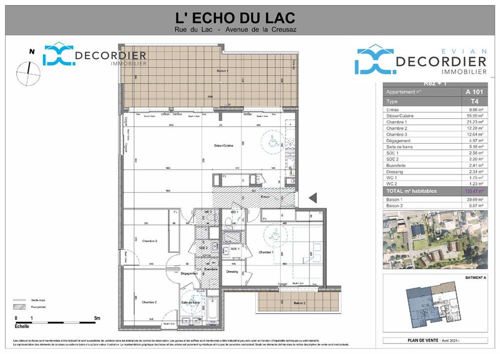 Vente Appartement APPARTEMENT T4 NEUVECELLE NEUF Neuvecelle