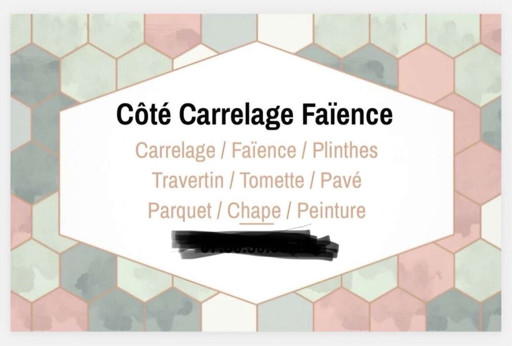   CARRELEUR MAÇON PEINTRE  