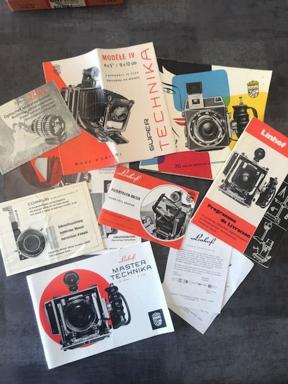 Linhof - documentation et notice Photos/Video/TV