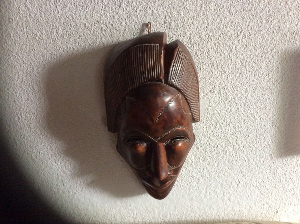 masque africain origine Cameroun tr&egrave;s bon &eacute;tat 