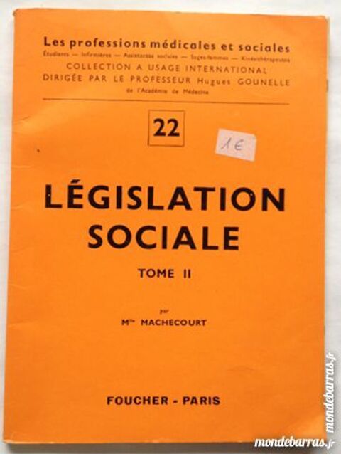 Législation sociale tome 2 1 Achenheim (67)