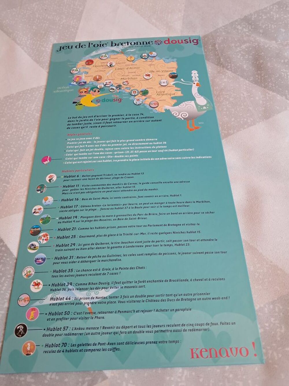 Jeu de l'oie bretonne Jeux / jouets