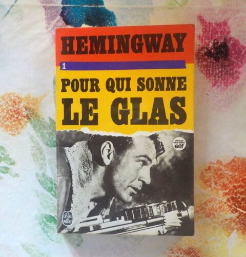 POUR QUI SONNE LE GLAS de Ernest HEMINGWAY Livre Poche 1972 Bubry (56)