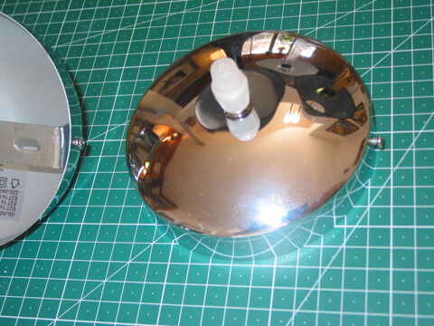 pice de lampe 1 PAVILLON ROSACE SUPPORT DE LUSTRE CHROME DI 10 Marseille 13 (13)