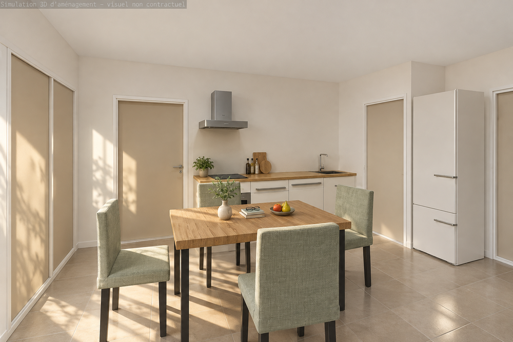 Vente Appartement SAINT-JEAN-DU-VAR  APPARTEMENT NEUF T2 45 M² Toulon