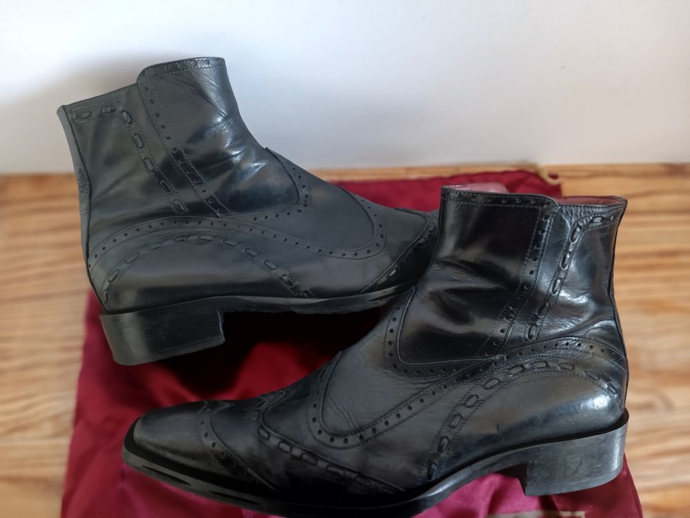 Bottines en cuir Jo Ghost belle marque italienne taille 39 Chaussures