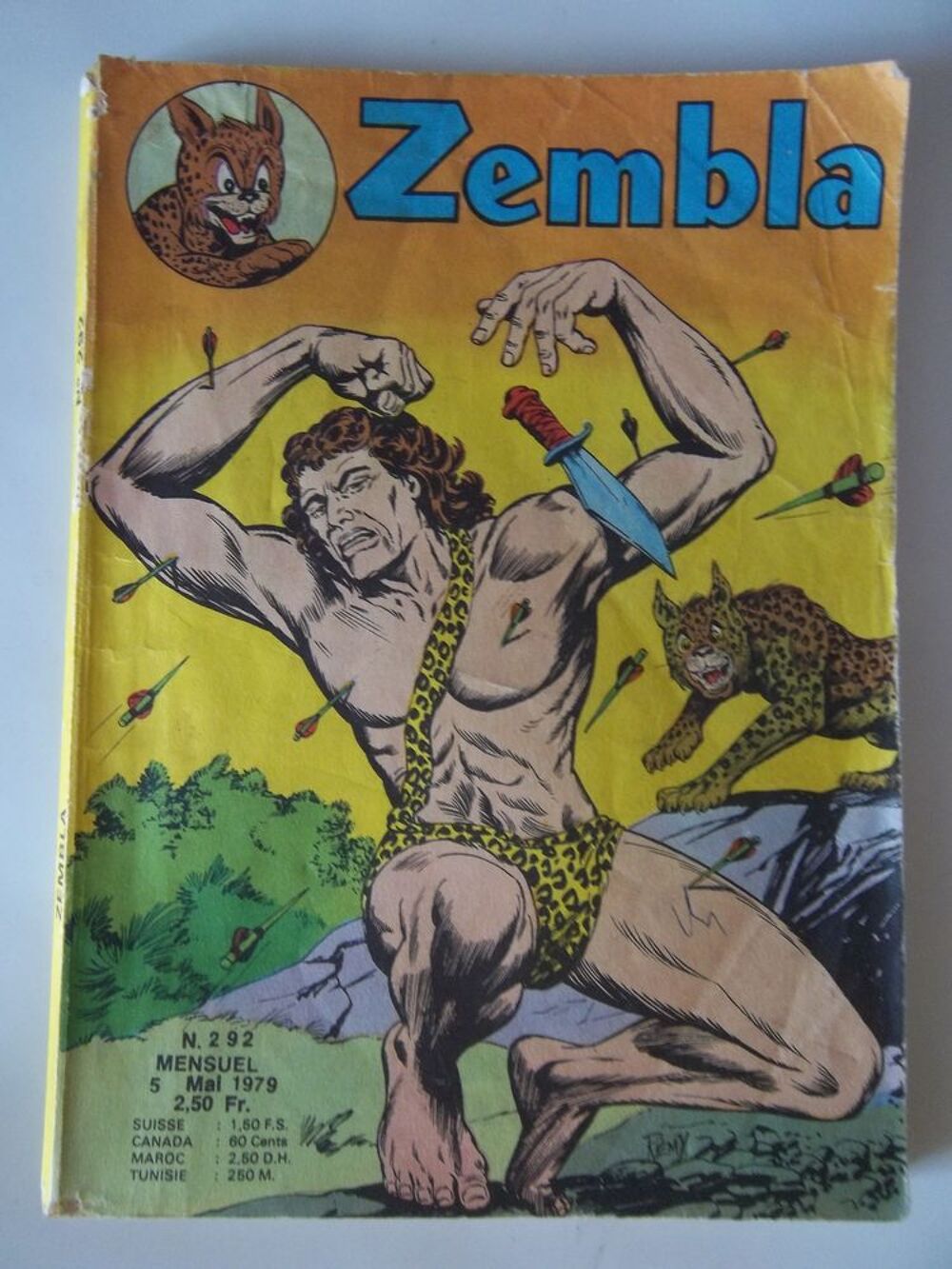 1979 bande dessin&eacute;e ZEMBLA n&deg;292 
