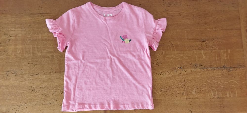 2 TEE-SHIRTS FILLE 6 ANS Vêtements enfants